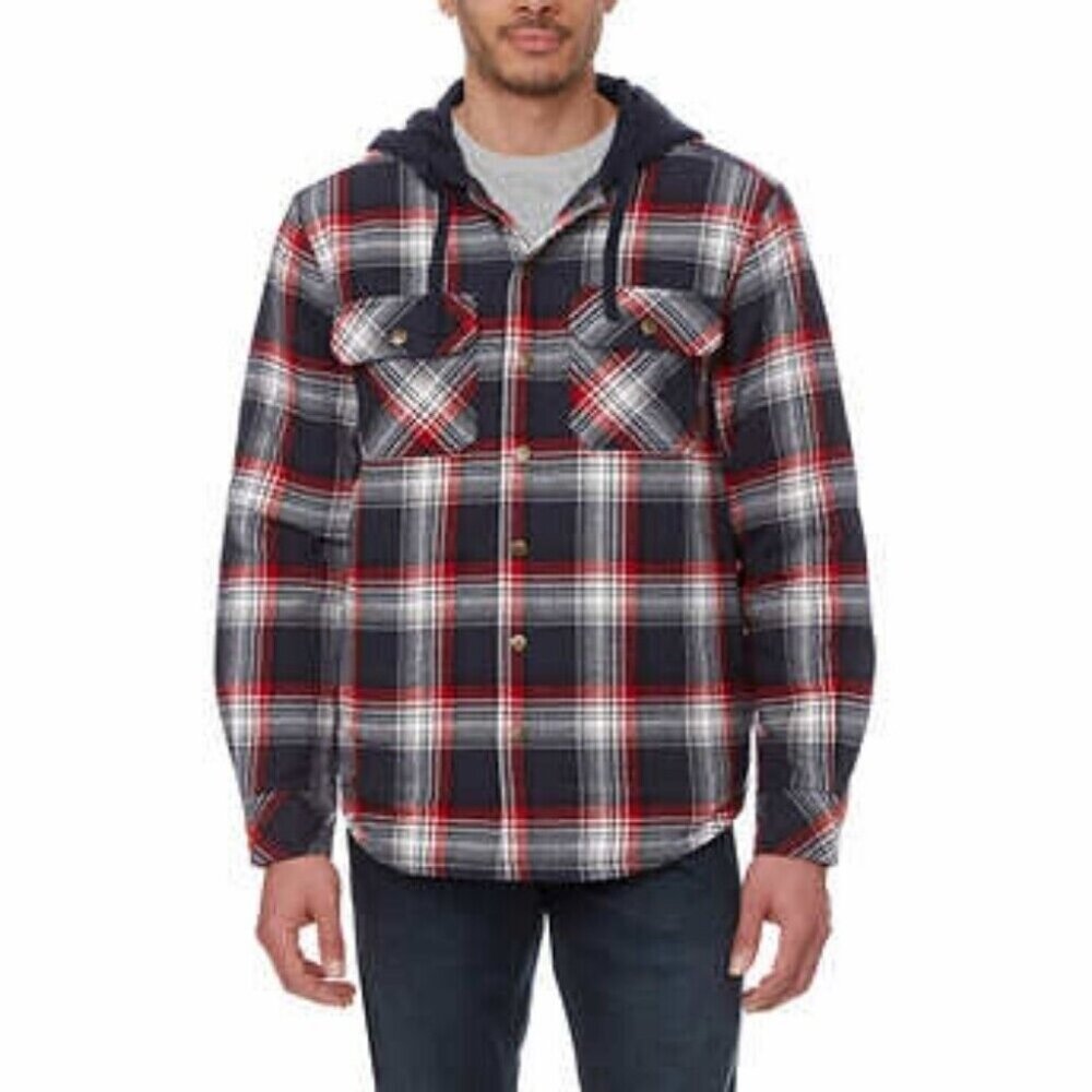 Legendary Outfitters Men’s Shirt Jacket with Hood NWT
